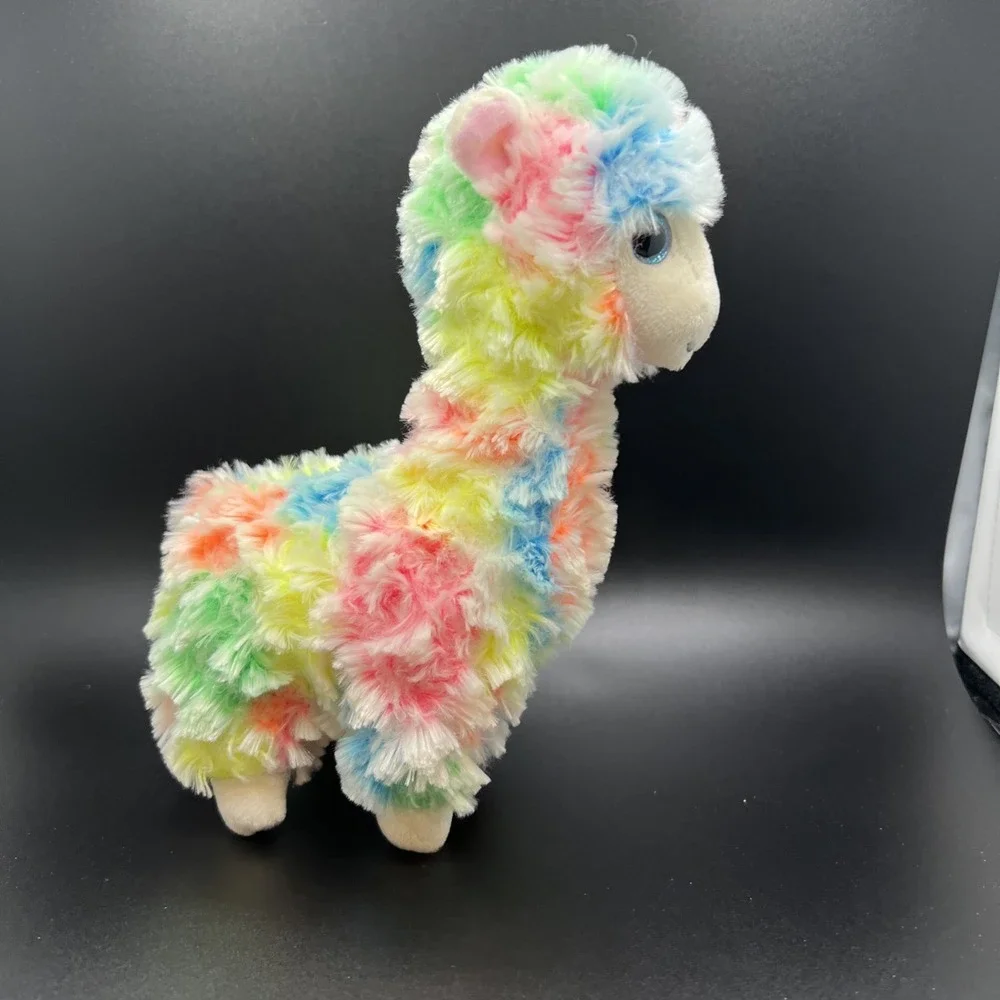 TY Beanie Baby - LOLA the Rainbow‎ Llama (6 inch) - Stuffed Animal Toy
